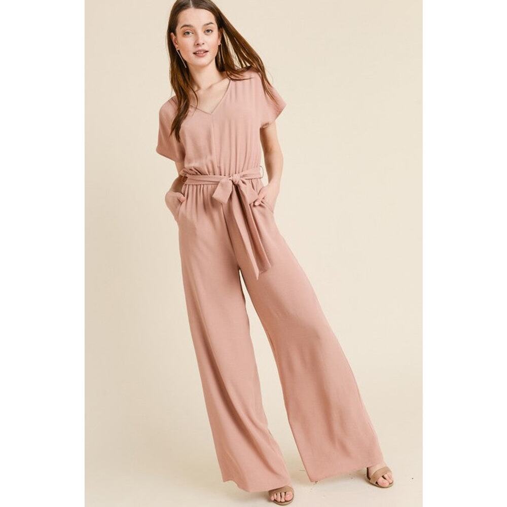 Make Me Blush Jumpsuit